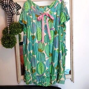 Vintage 👑 Duster/House Coat ⚜️ Satin Sheen